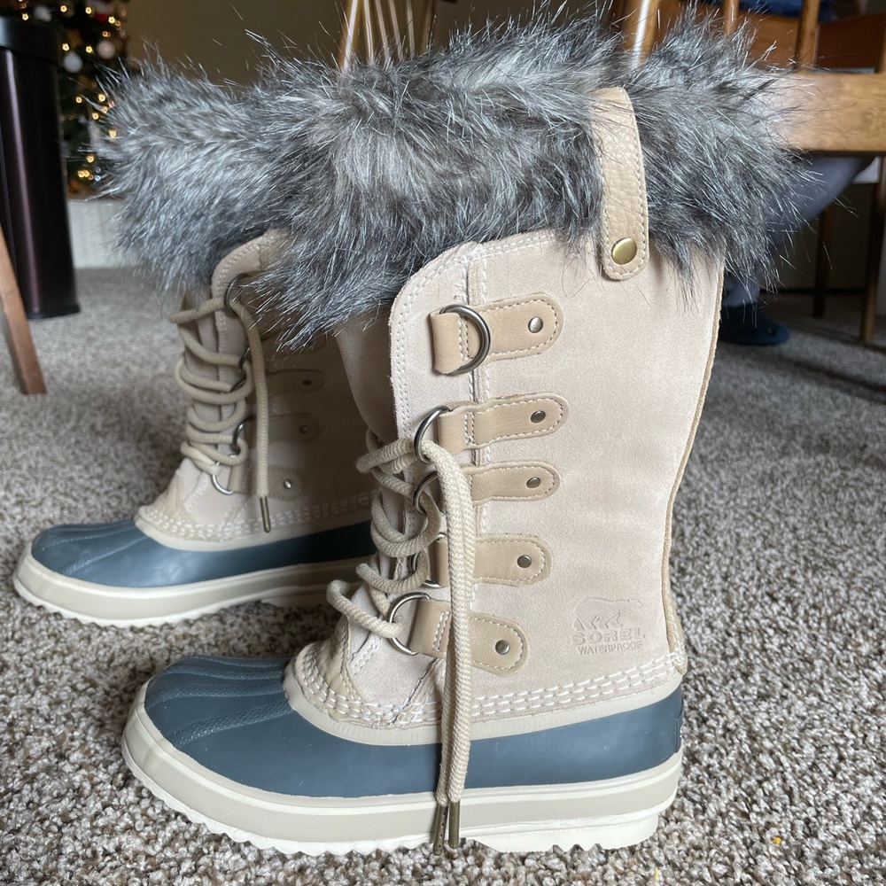 Joan of Arctic Faux Fur Waterproof Snow Boot // Sorel